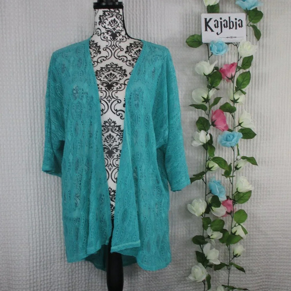 LULAROE Lindsay Kimono Size Medium - Picture 1 of 8